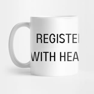 registered nurse with healing hands Mug